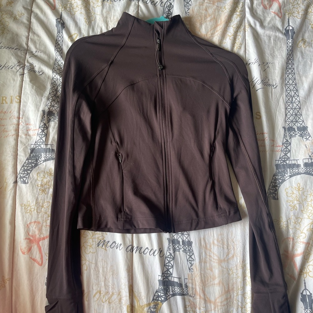 lululemon express cropped define jacket (nulu)